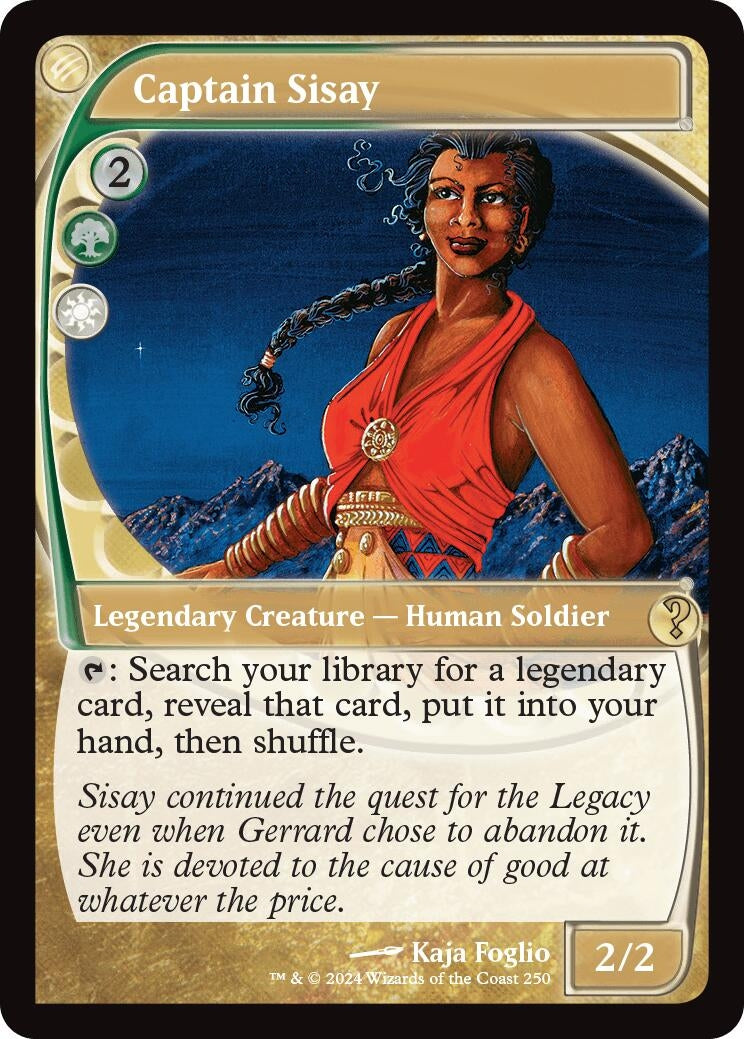 Image for Captain Sisay (Future Sight) (250) (MB2) - Magic: The Gathering