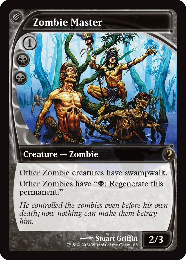 Image for Zombie Master (Future Sight) (188) (MB2) - Magic: The Gathering