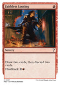 Image for Faithless Looting (White Border) (57) (MB2) - Magic: The Gathering