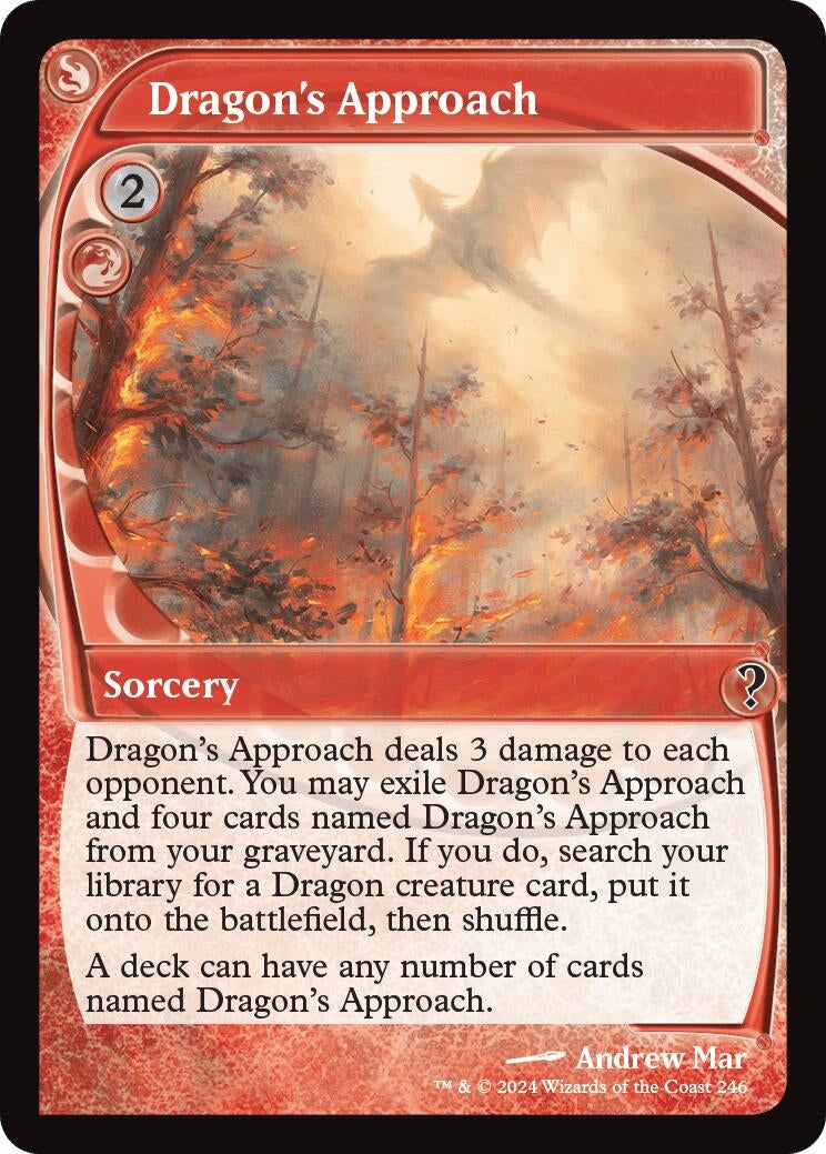 Image for Dragon's Approach (Future Sight) (246) (MB2) - Magic: The Gathering