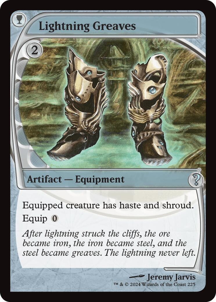 Image for Lightning Greaves (Future Sight) (225) (MB2) - Magic: The Gathering