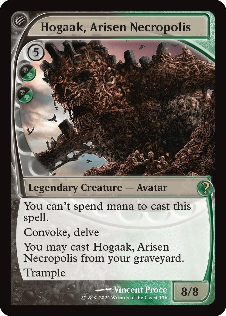 Image for Hogaak, Arisen Necropolis (Future Sight) (136) (MB2) - Magic: The Gathering