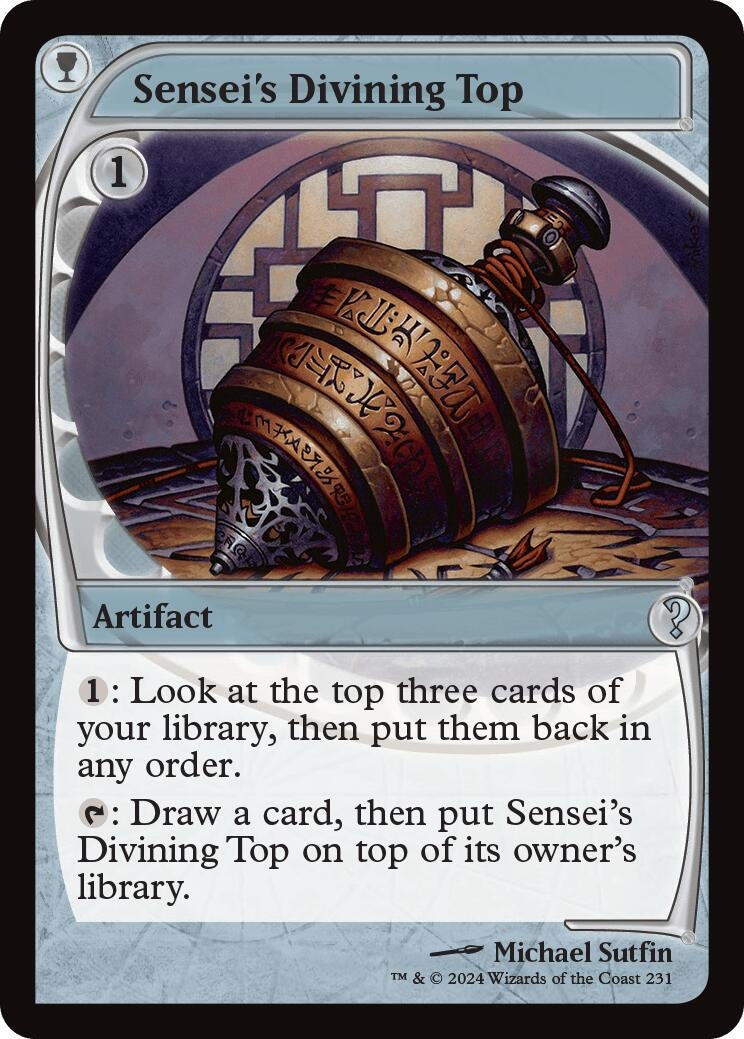 Image for Sensei's Divining Top (Future Sight) (231) (MB2) - Magic: The Gathering