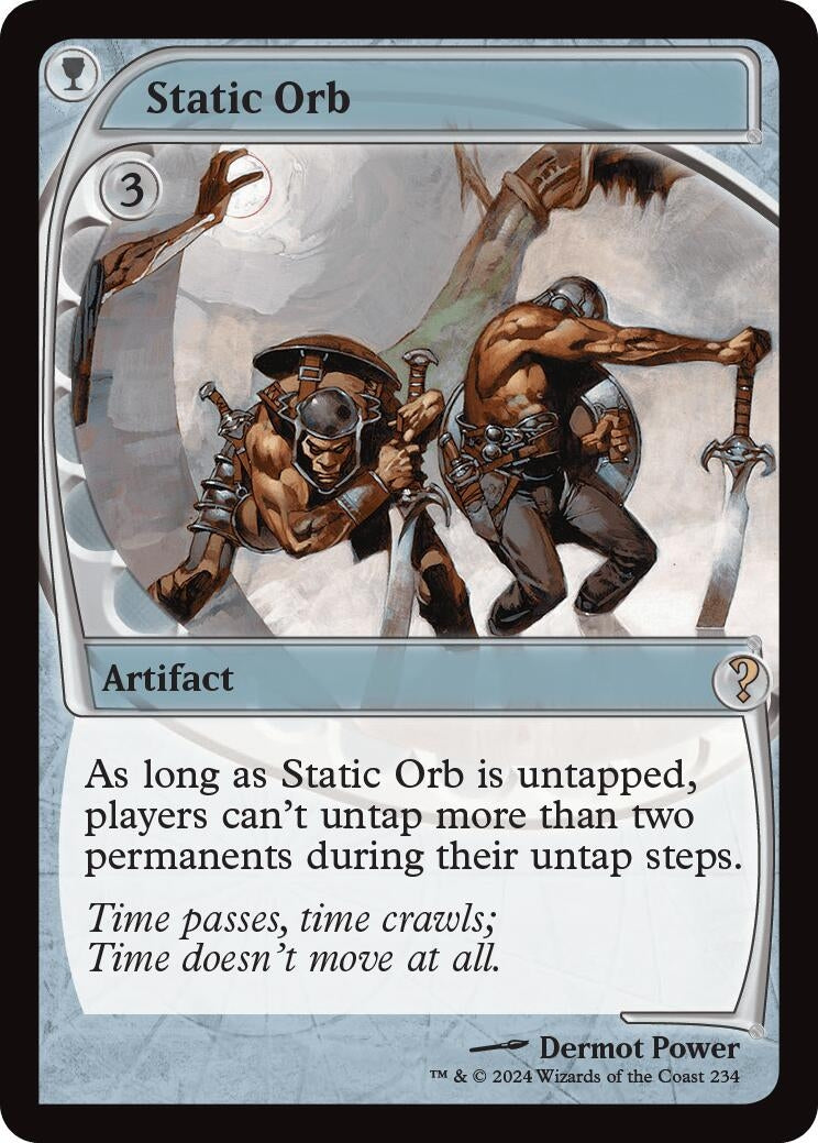 Image for Static Orb (Future Sight) (234) (MB2) - Magic: The Gathering