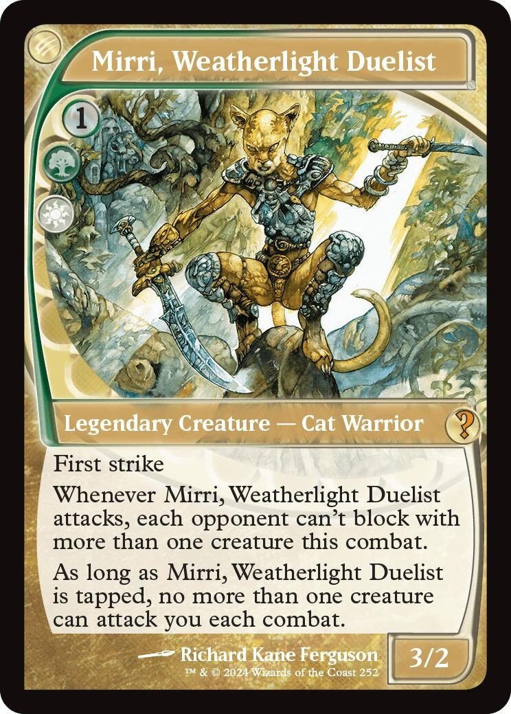 Image for Mirri, Weatherlight Duelist (Future Sight) (252) (MB2) - Magic: The Gathering