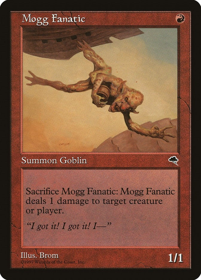 Image for Mogg Fanatic (190) (TMP) - Magic: The Gathering