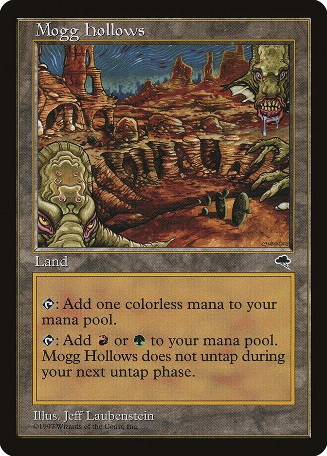 Image for Mogg Hollows (320) (TMP) - Magic: The Gathering