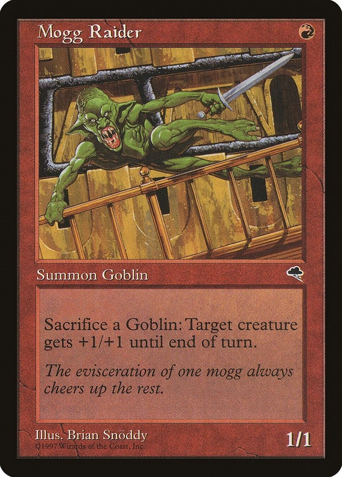 Image for Mogg Raider (191) (TMP) - Magic: The Gathering