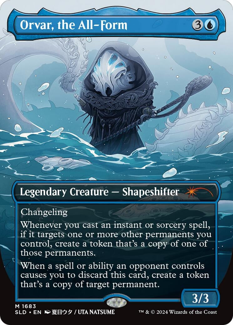Image for Orvar, the All-Form (Rainbow Foil) (1683) (SLD) - Magic: The Gathering