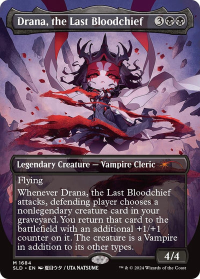 Drana, the Last Bloodchief (Rainbow Foil) (1684) (SLD)