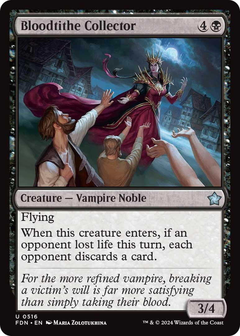 Image for Bloodtithe Collector (0516) (516) (FDN) - Magic: The Gathering