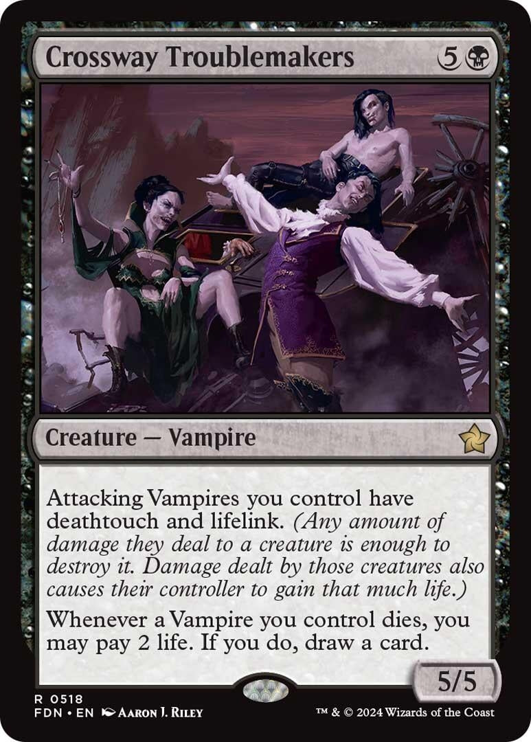 Image for Crossway Troublemakers (518) (FDN) - Magic: The Gathering