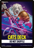 Image for Cats Deck Theme Card (1) (FDN) - Magic: The Gathering