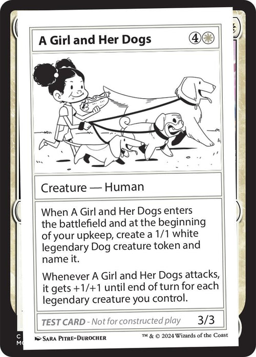 Image for A Girl and Her Dogs (MB2PC) - Magic: The Gathering