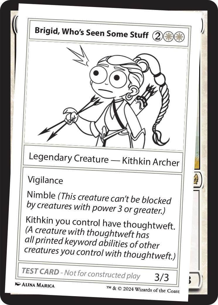 Image for Brigid, Who's Seen Some Stuff (MB2PC) - Magic: The Gathering