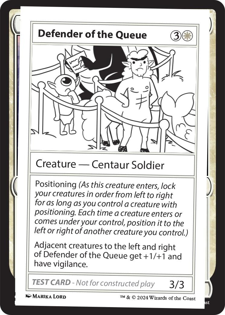 Image for Defender of the Queue (MB2PC) - Magic: The Gathering