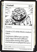 Image for Friarball (MB2PC) - Magic: The Gathering