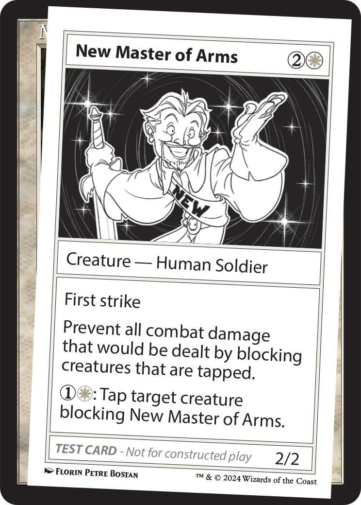 Image for New Master of Arms (MB2PC) - Magic: The Gathering