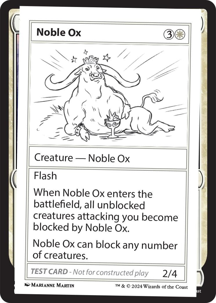 Image for Noble Ox (MB2PC) - Magic: The Gathering
