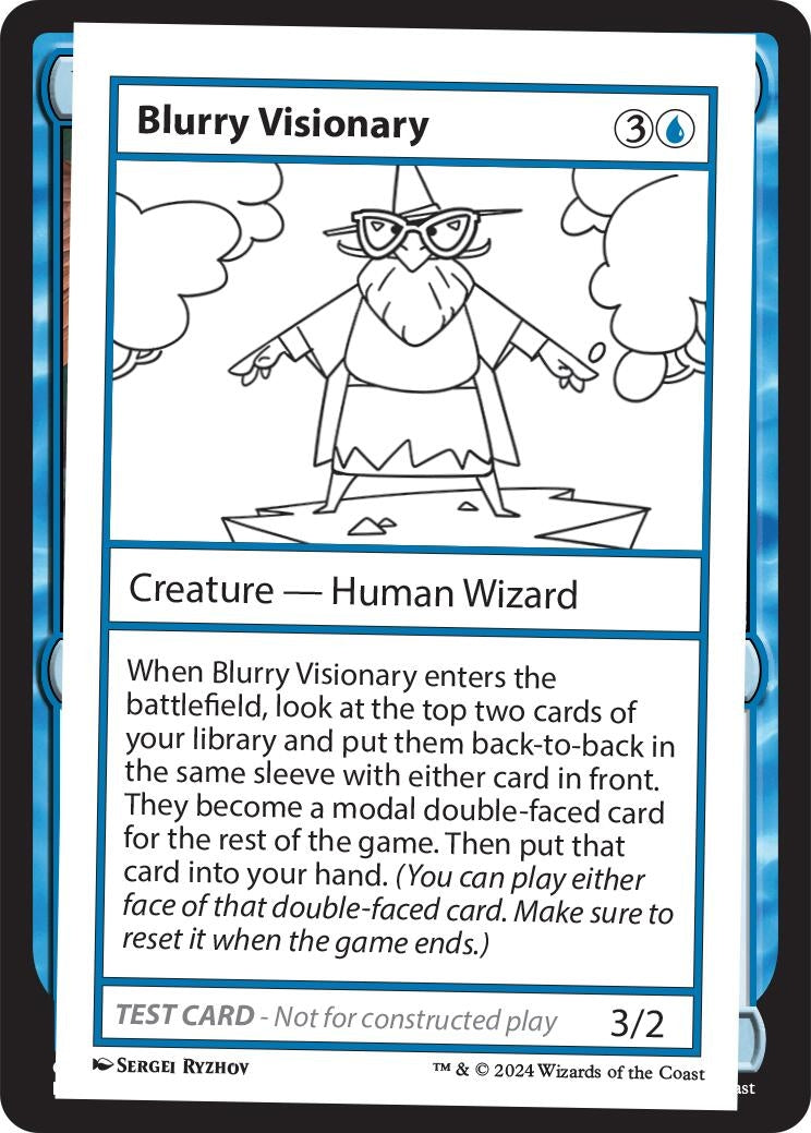 Image for Blurry Visionary (MB2PC) - Magic: The Gathering