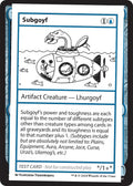 Image for Subgoyf (MB2PC) - Magic: The Gathering