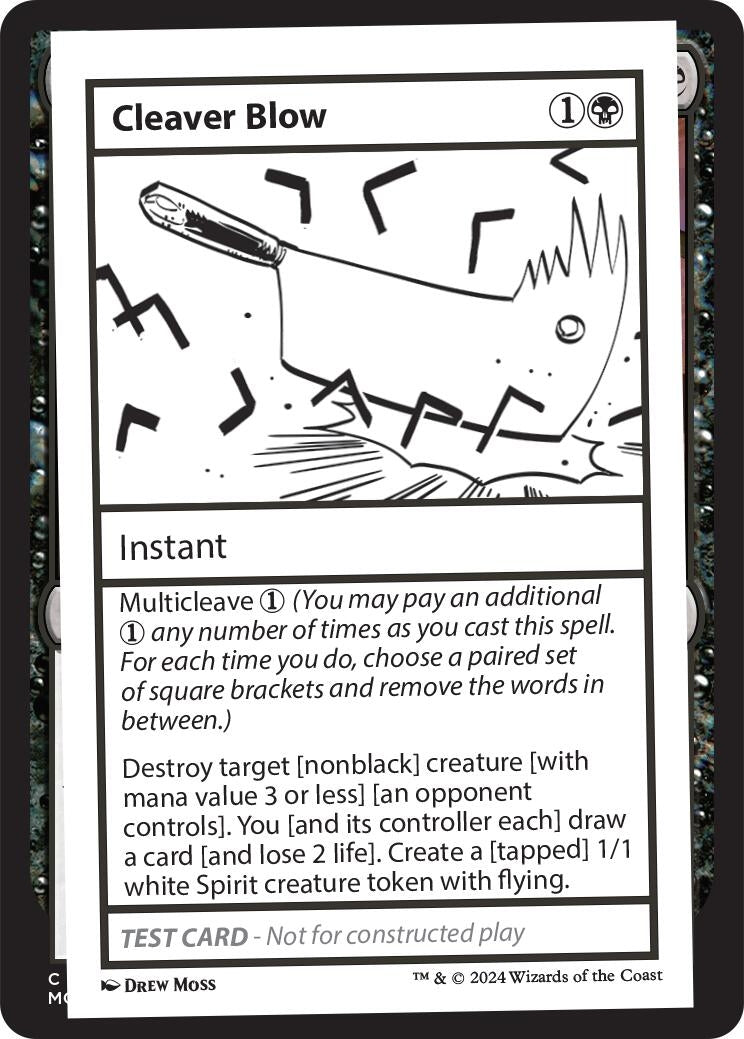 Image for Cleaver Blow (MB2PC) - Magic: The Gathering