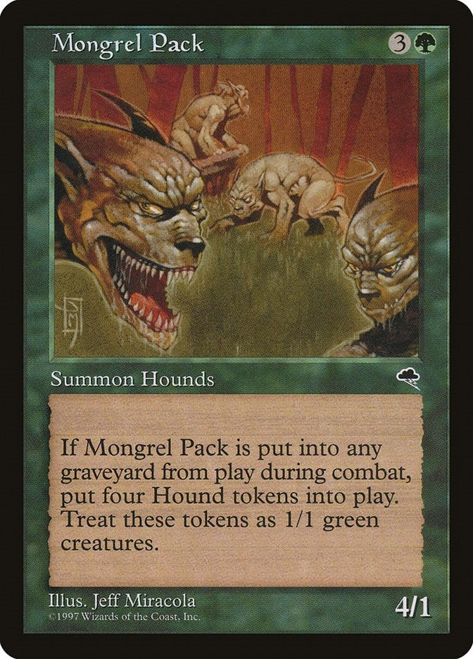 Image for Mongrel Pack - Magic: The Gathering