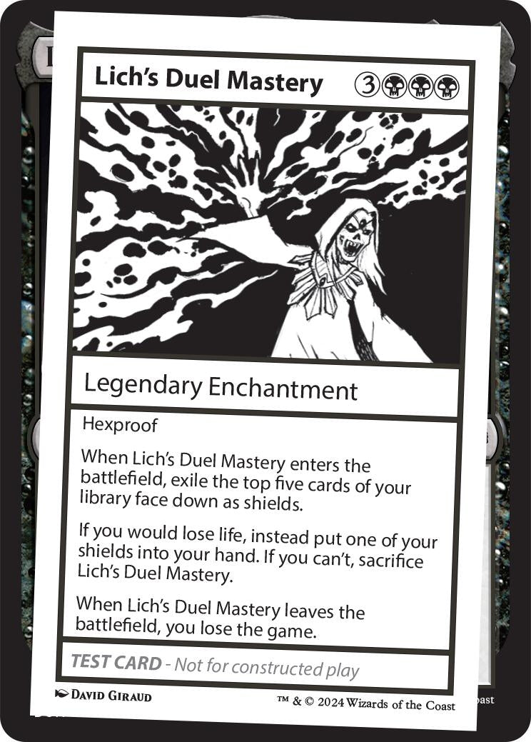 Image for Lich's Duel Mastery (MB2PC) - Magic: The Gathering