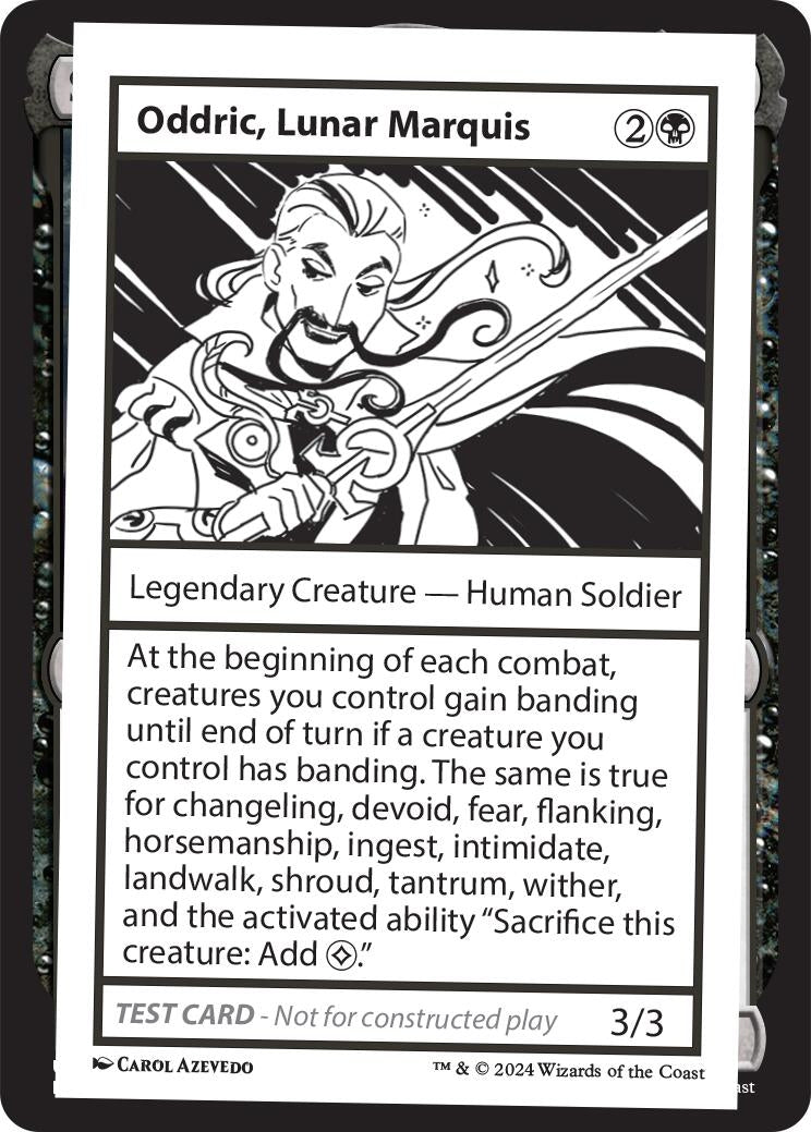 Image for Oddric, Lunar Marquis (MB2PC) - Magic: The Gathering