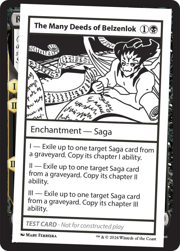Image for The Many Deeds of Belzenlok (MB2PC) - Magic: The Gathering