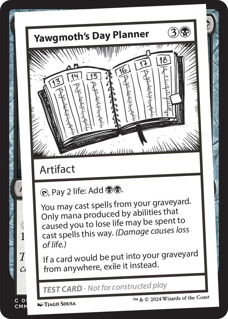 Image for Yawgmoth's Day Planner (MB2PC) - Magic: The Gathering
