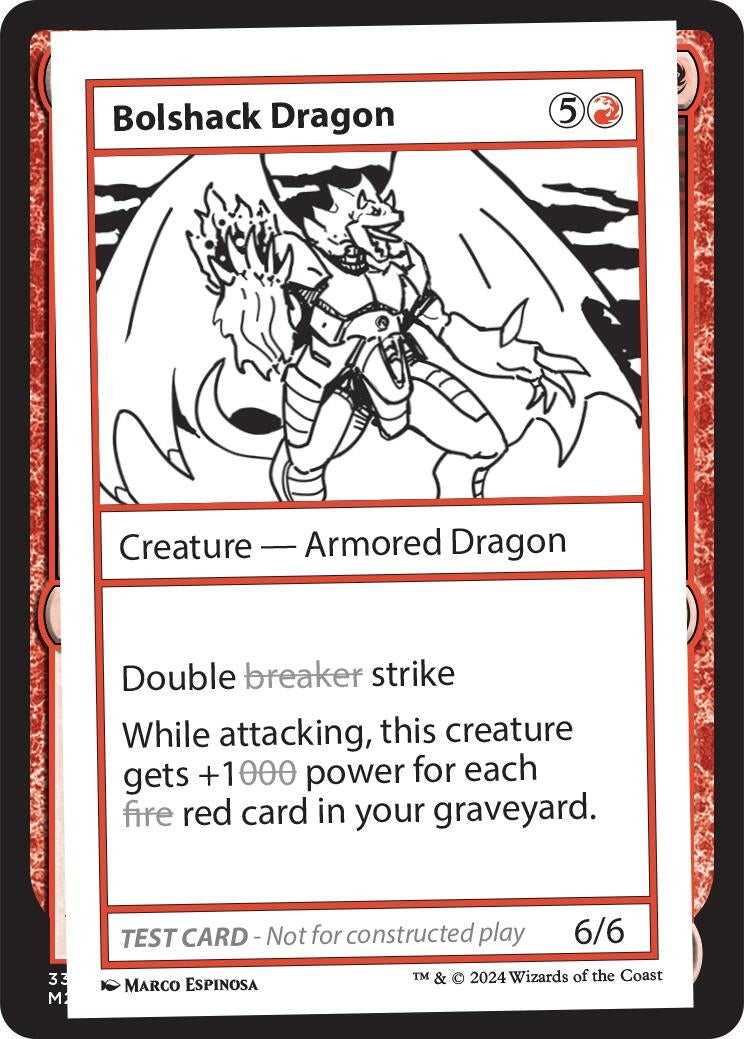 Image for Bolshack Dragon (MB2PC) - Magic: The Gathering