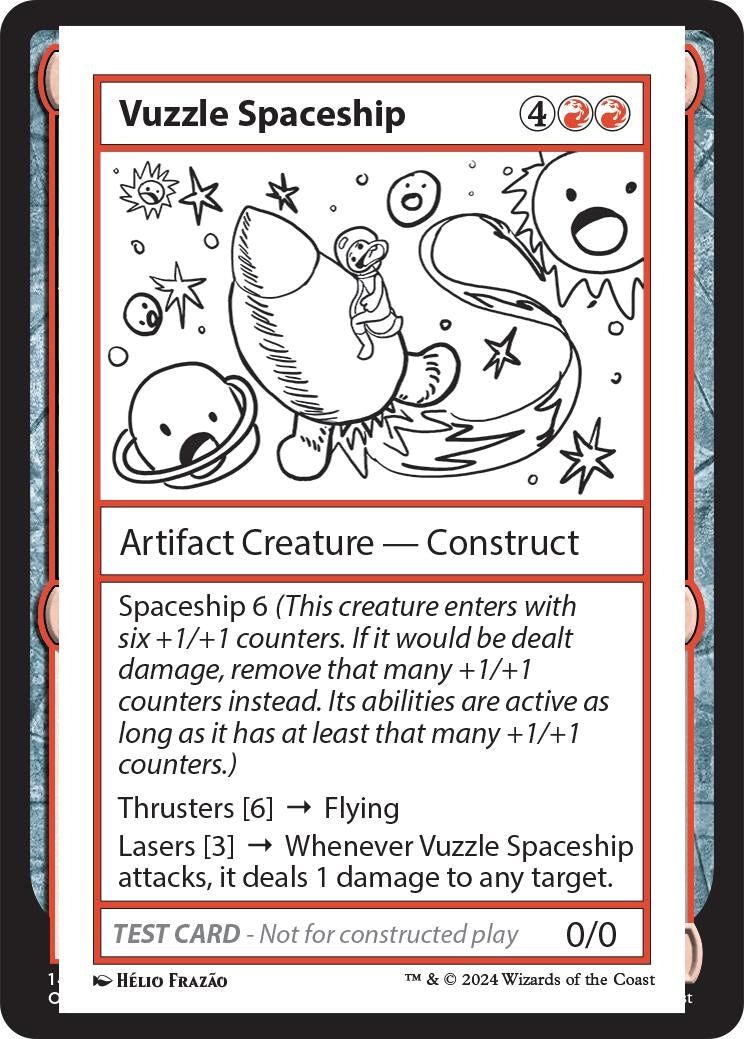 Image for Vuzzle Spaceship (MB2PC) - Magic: The Gathering