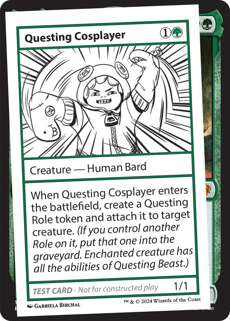 Image for Questing Cosplayer (MB2PC) - Magic: The Gathering