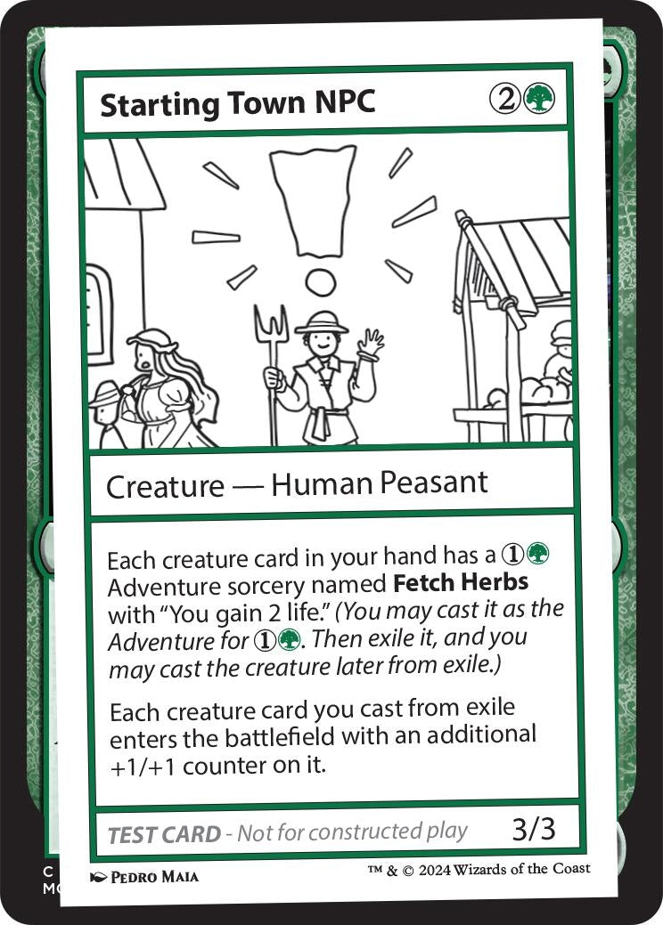 Image for Starting Town NPC (MB2PC) - Magic: The Gathering