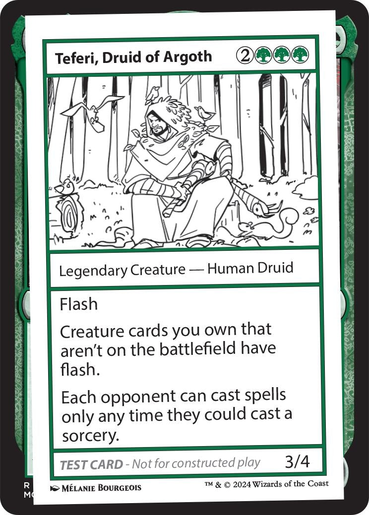 Image for Teferi, Druid of Argoth (MB2PC) - Magic: The Gathering