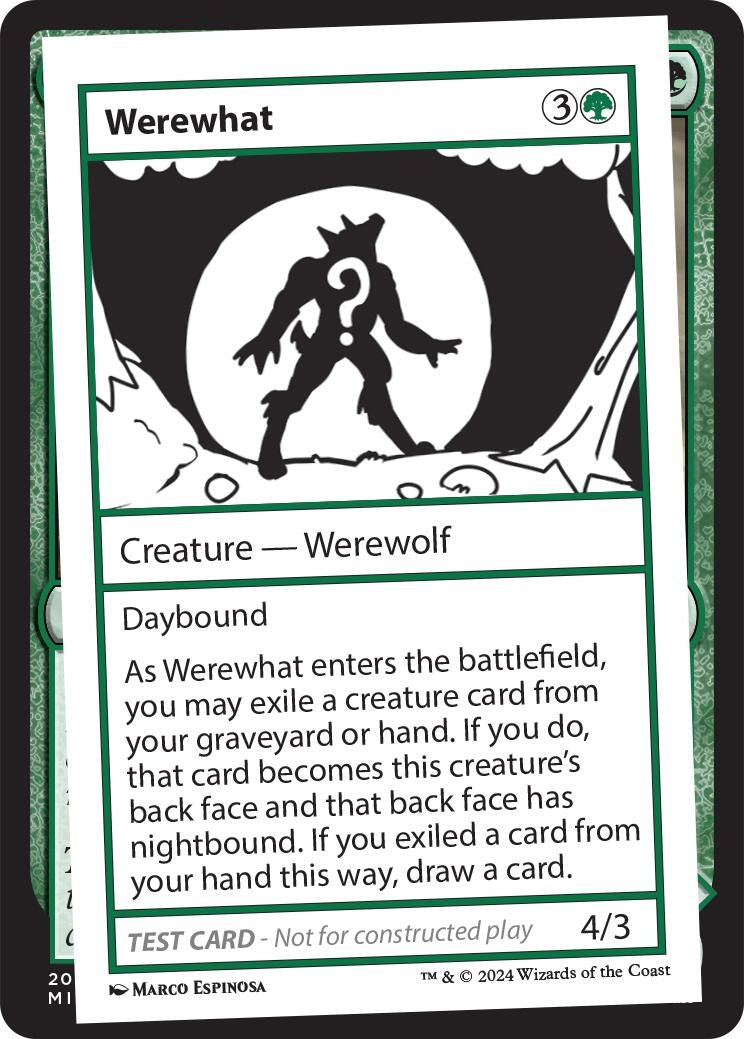Image for Werewhat (MB2PC) - Magic: The Gathering