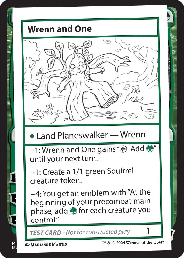Image for Wrenn and One (MB2PC) - Magic: The Gathering