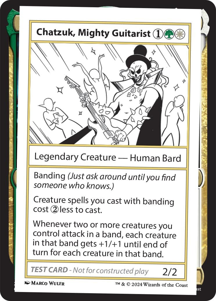 Image for Chatzuk, Mighty Guitarist (MB2PC) - Magic: The Gathering