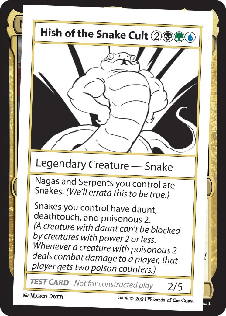 Image for Hish of the Snake Cult (MB2PC) - Magic: The Gathering