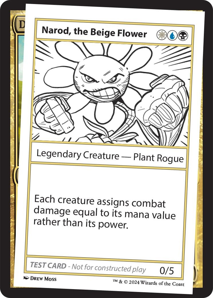 Image for Narod, the Beige Flower (MB2PC) - Magic: The Gathering