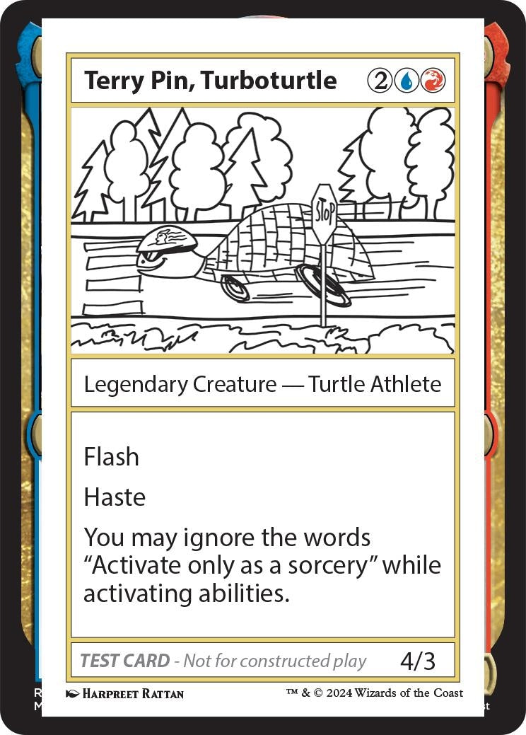 Image for Terry Pin, Turboturtle (MB2PC) - Magic: The Gathering