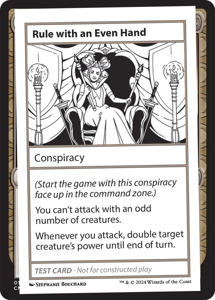 Image for Rule with an Even Hand (MB2PC) - Magic: The Gathering