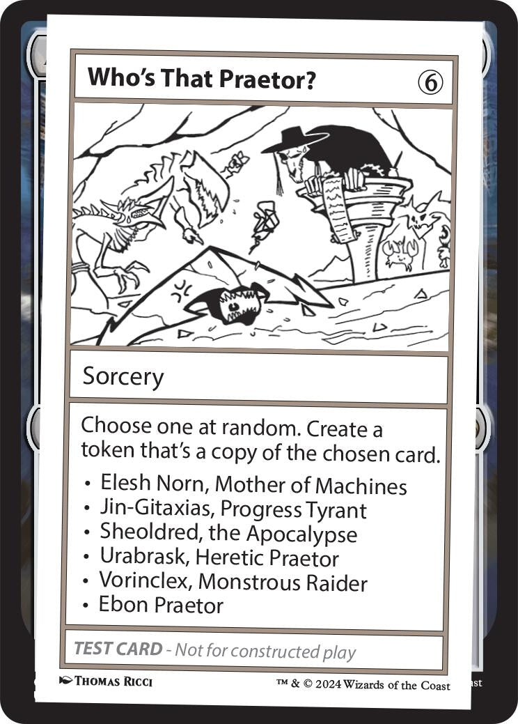Image for Who's That Praetor? (MB2PC) - Magic: The Gathering