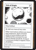 Image for Orb of Origin (MB2PC) - Magic: The Gathering