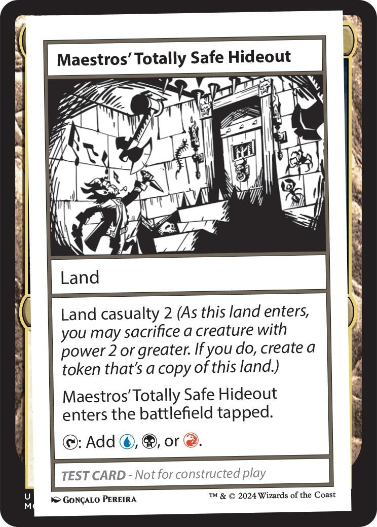 Image for Maestros' Totally Safe Hideout (MB2PC) - Magic: The Gathering