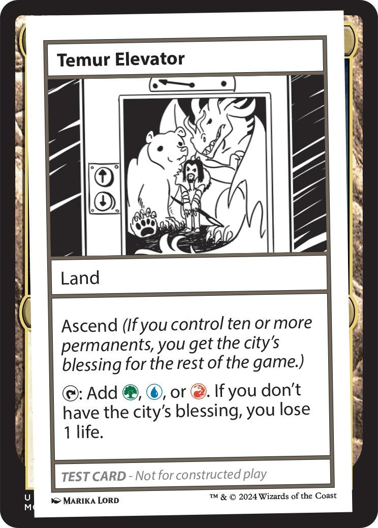 Image for Temur Elevator (MB2PC) - Magic: The Gathering