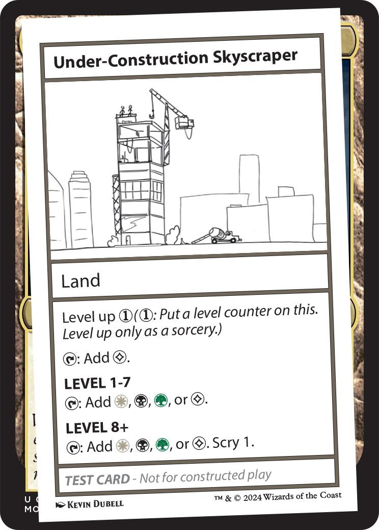 Image for Under-Construction Skyscraper (MB2PC) - Magic: The Gathering