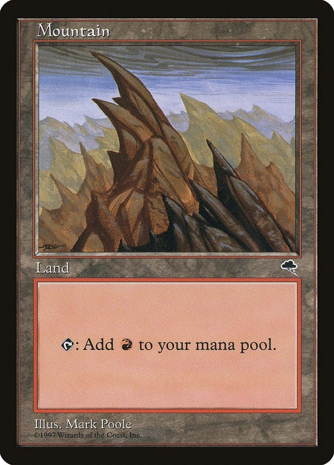 Image for Mountain (Left) (346) (TMP) - Magic: The Gathering