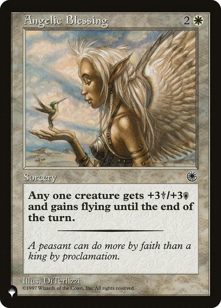 Angelic Blessing (LIST)